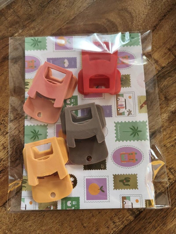 Blikjes dopjes set van 4