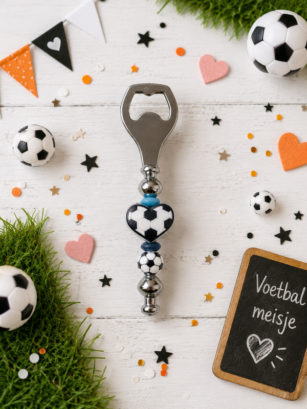 Flessenopener voetbal