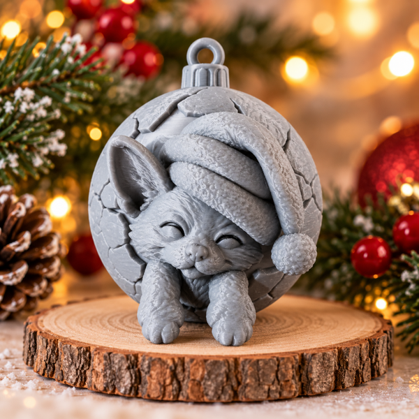Kerstbal corgi