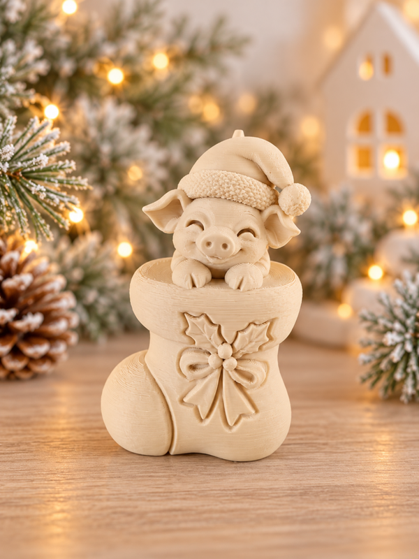 Varken in kerst sok