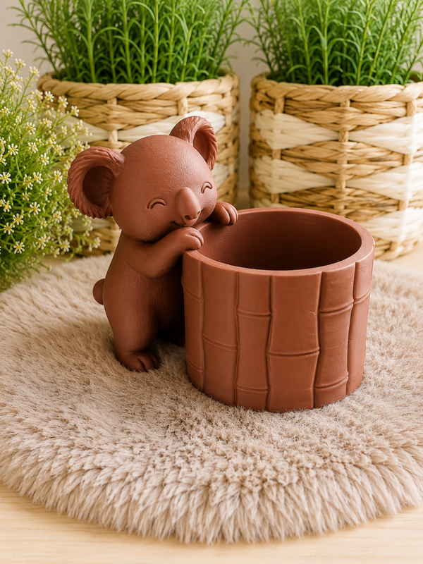 Koala bloempot – 3D-geprinte dieren bloempot 🐨
