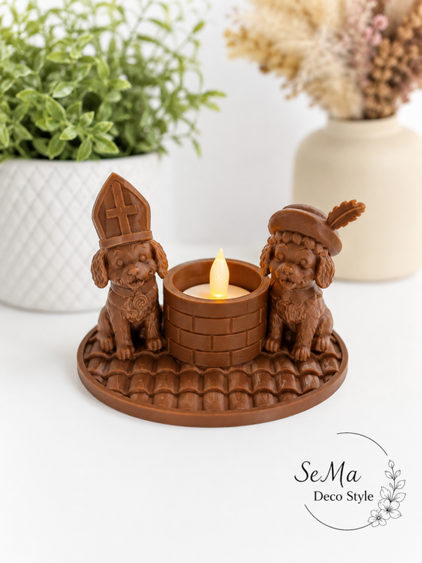 Honden piet en Sint