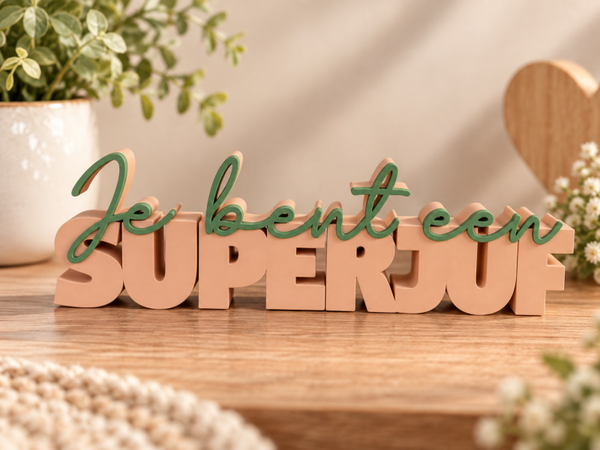 Superjuf tekstdecoratie
