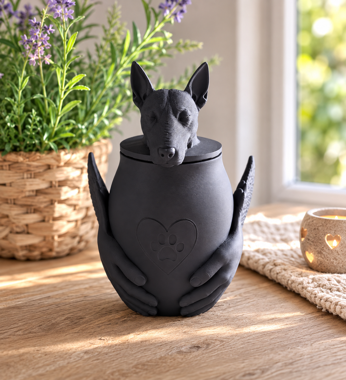 Bull Terriër urn