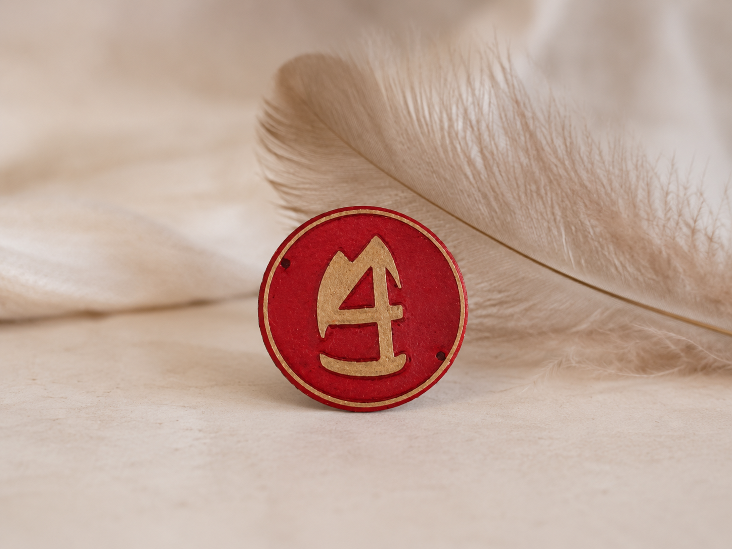 Embleem voor op Baret