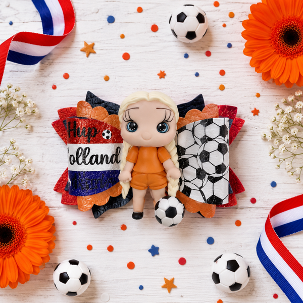 Voetbal meisje blond WK voetbal 2026
