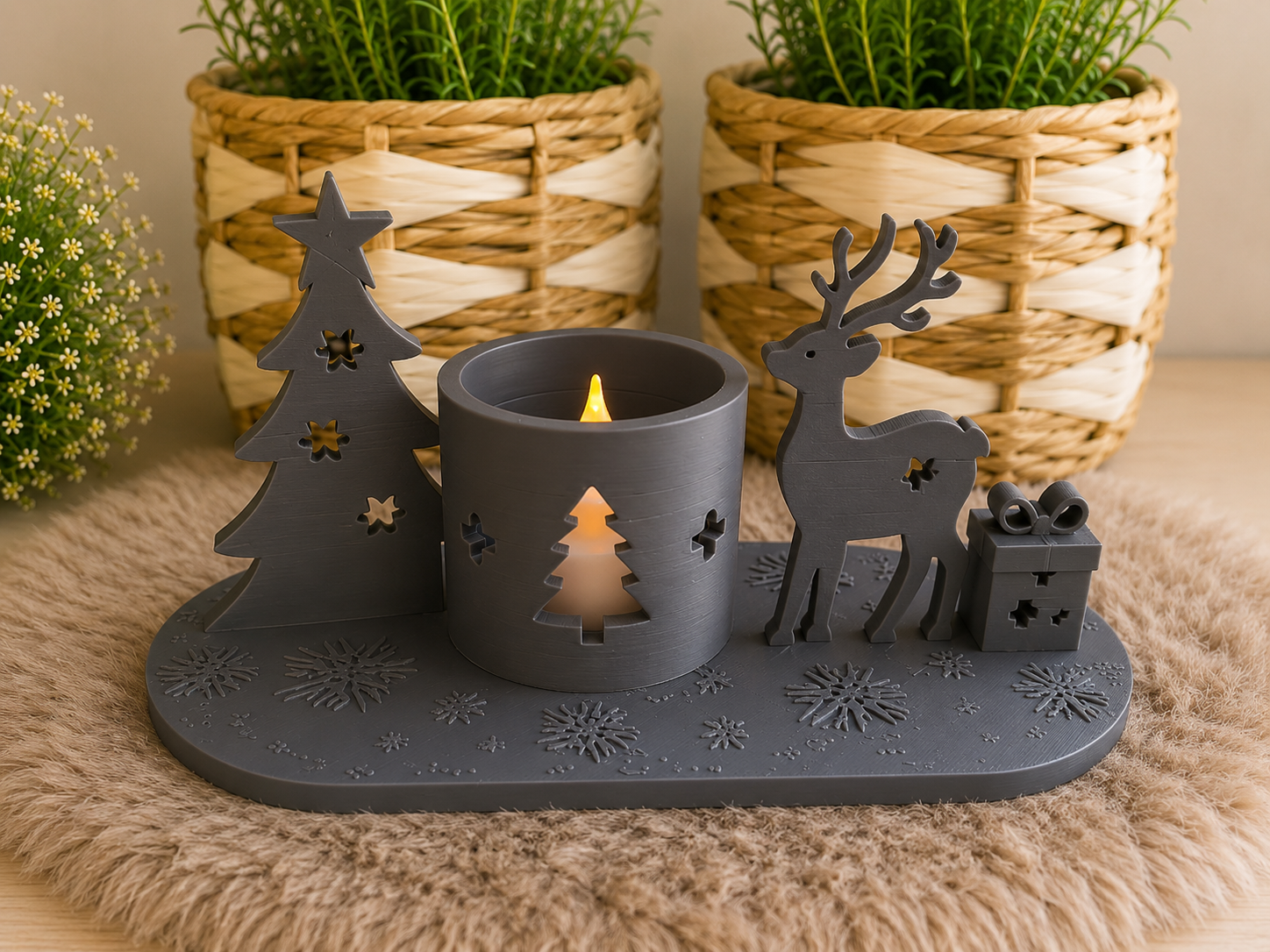 Kerstdecoratie set