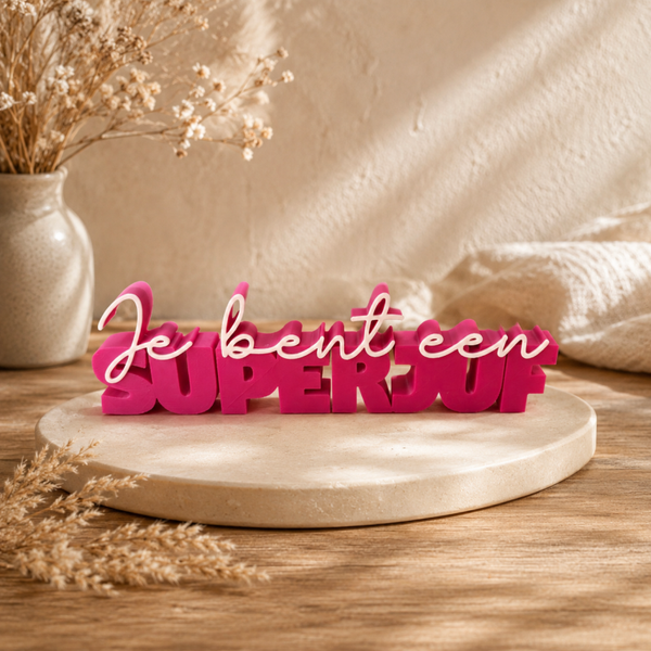 Jij bent een superjuf
