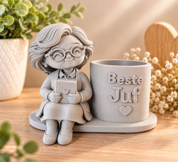 Bloempotje voor juf