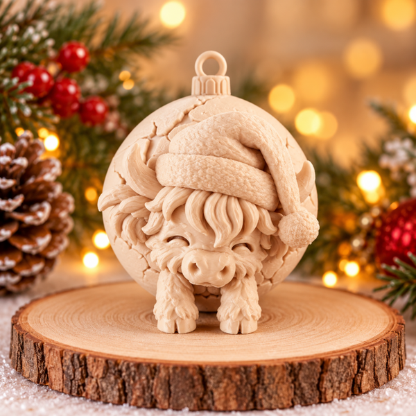Kerstbal Schotse hooglander