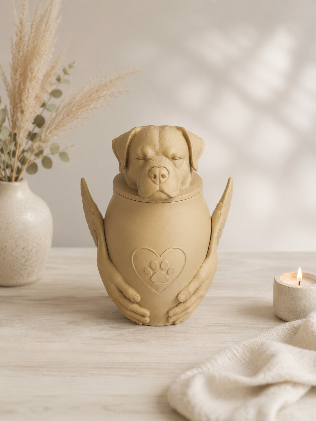 Rottweiler urn
