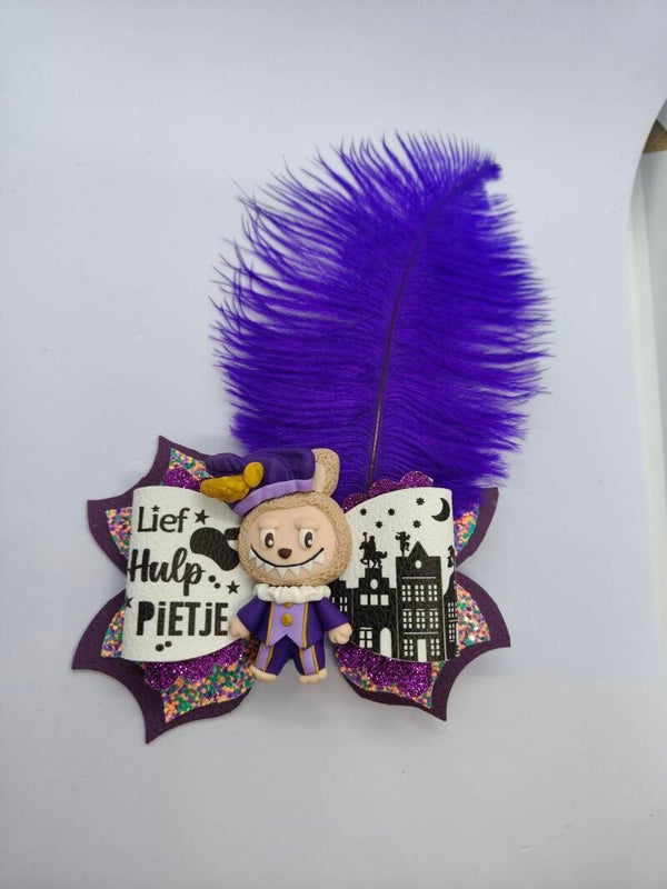 Labubu piet paars