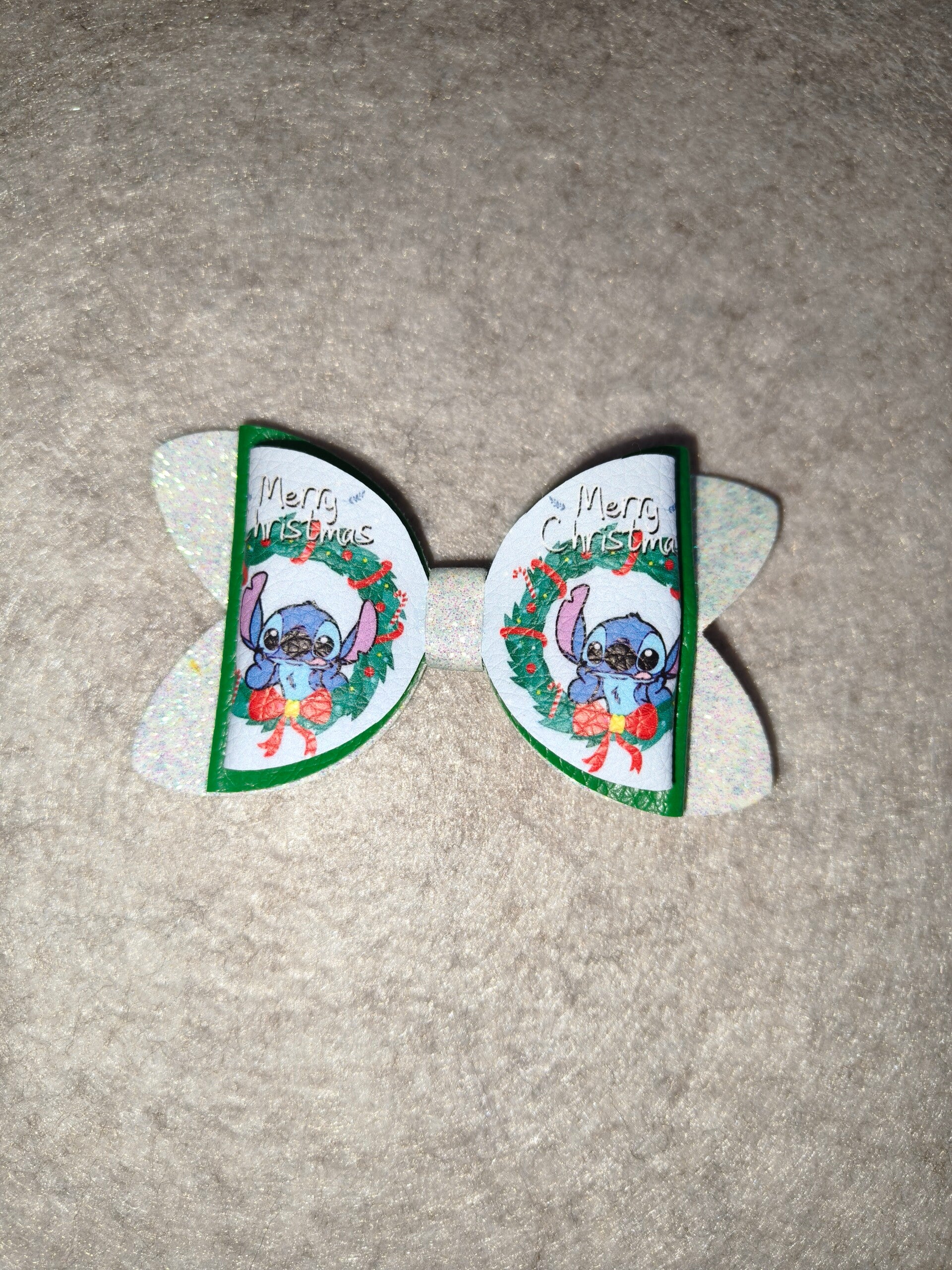 Stitch met kerstkrans