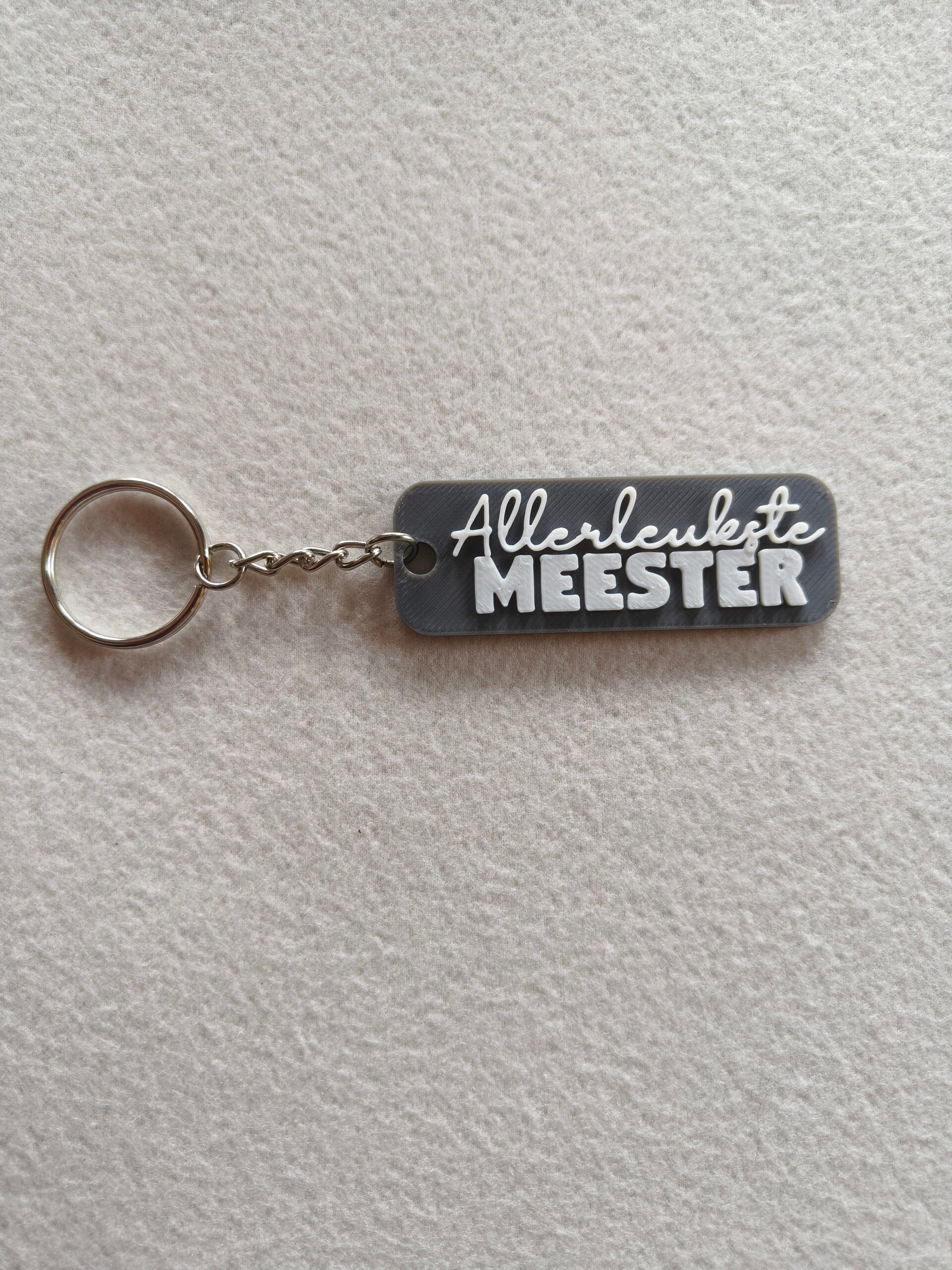 Sleutelhanger meester