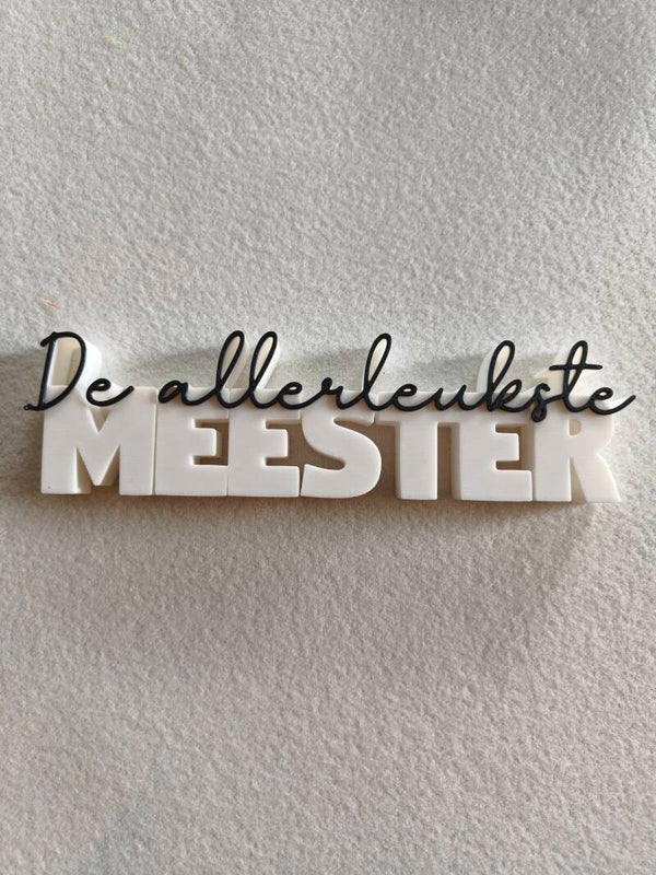 De allerliefste meester