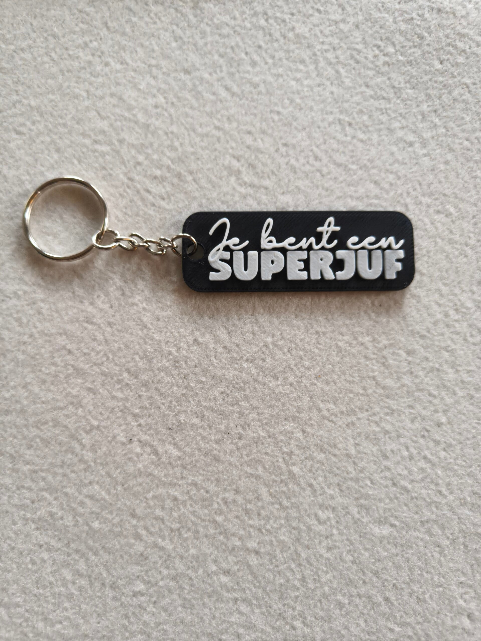 Sleutelhanger juf