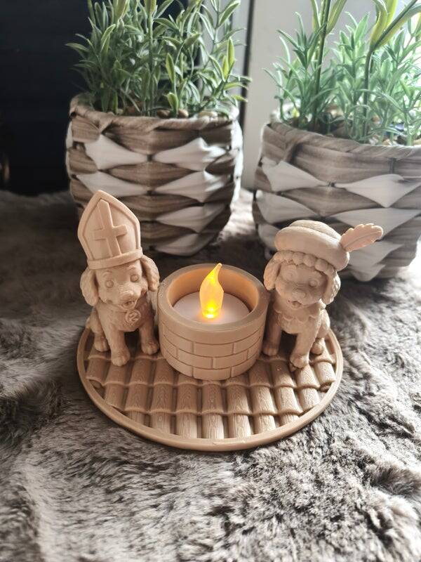 Sint en piet hondjes
