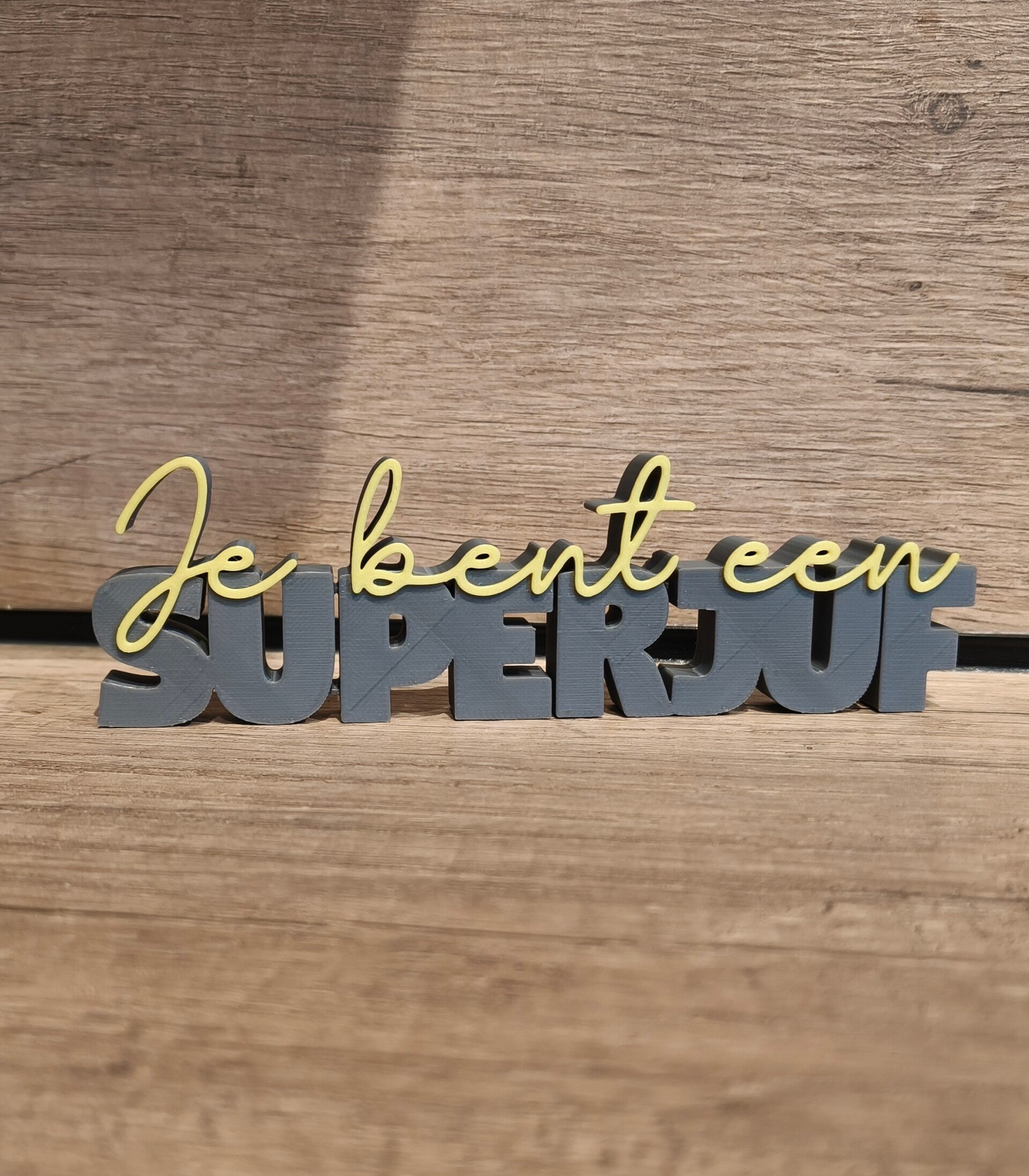 Je bent een superjuf