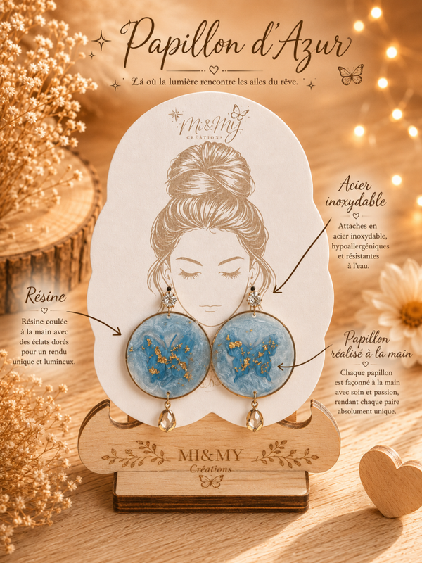 Papillon d'azur