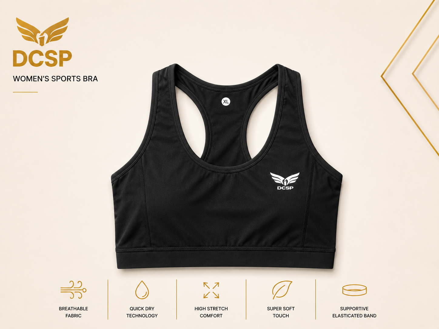 Ladies performance Crop top