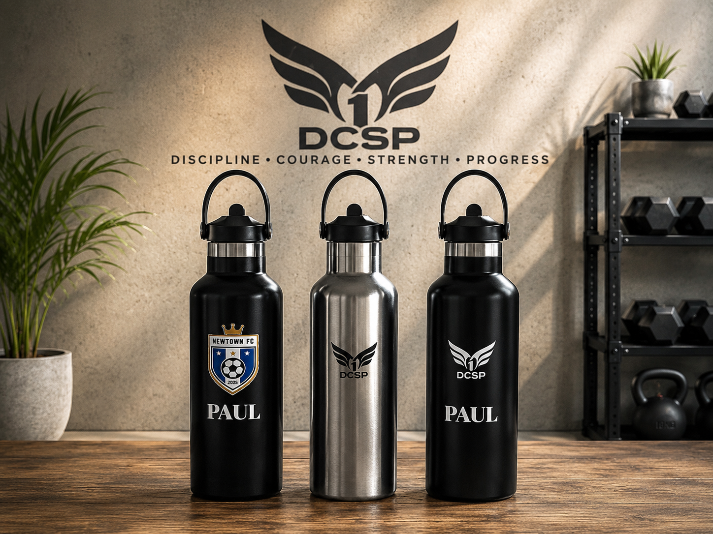Personalised Vacuum Water Bottle