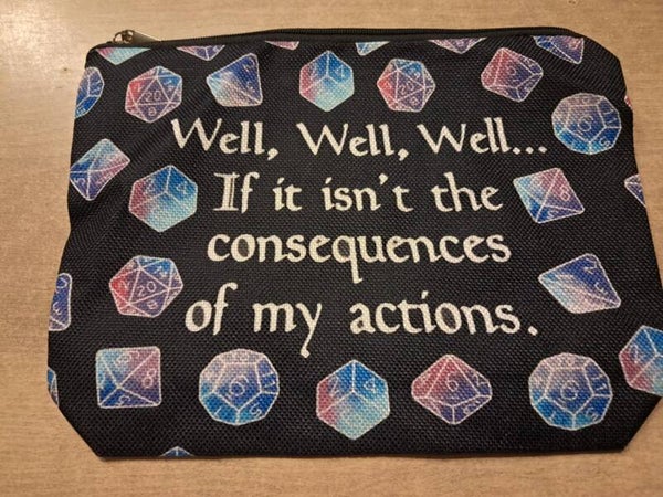 consquences dice bag