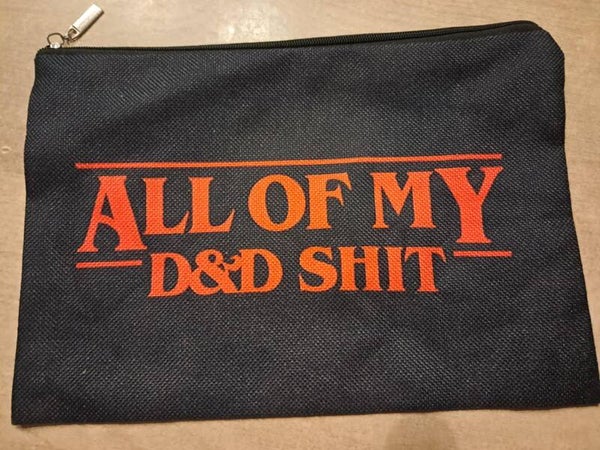 All my d&d shit dice bag