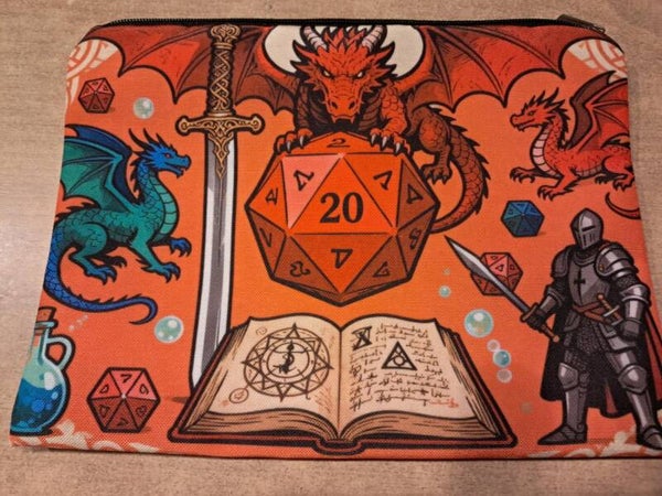 D&d dice bag