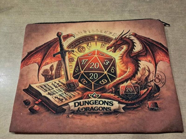 Dungeons and dragons dice bag