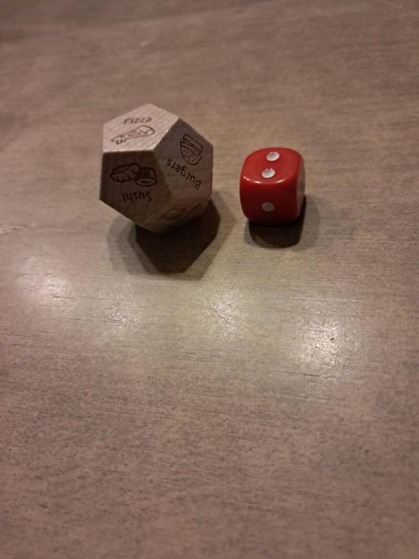 Food Decision Dice