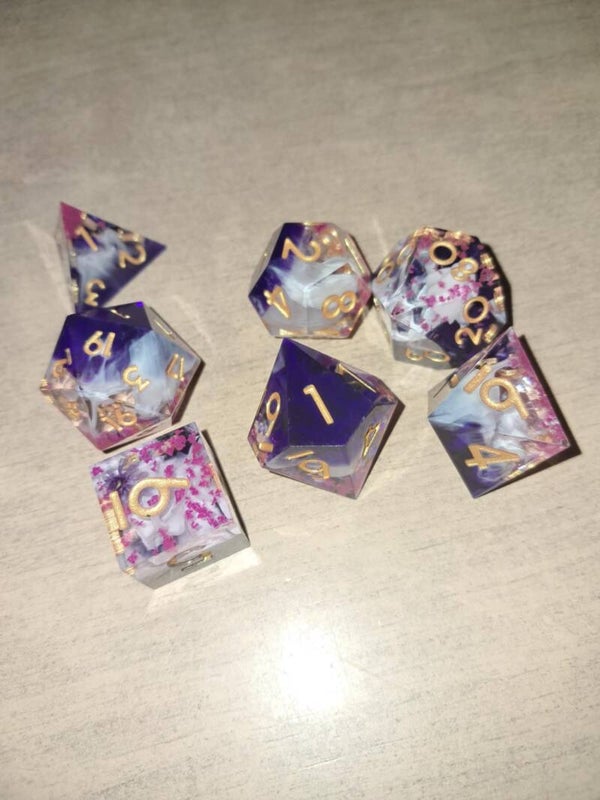 Purple mist d&d dice