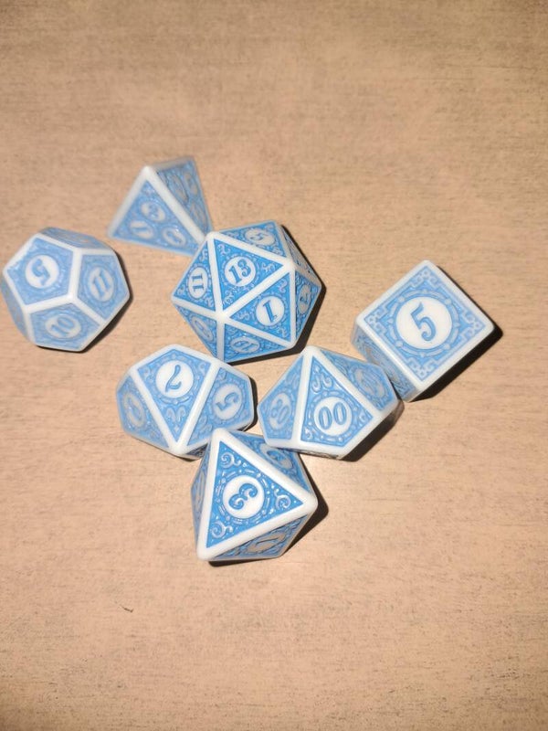 Retro d&d dice