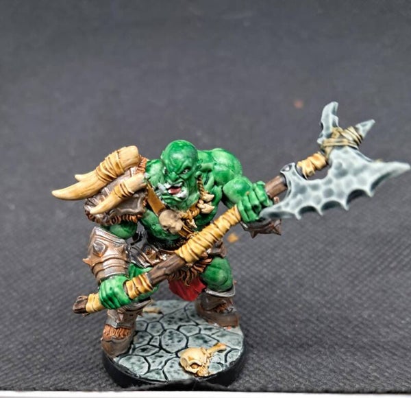 Orc Warrior with Stone Axe