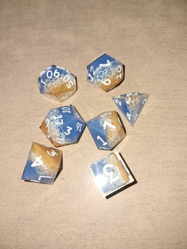 Beach d&d dice