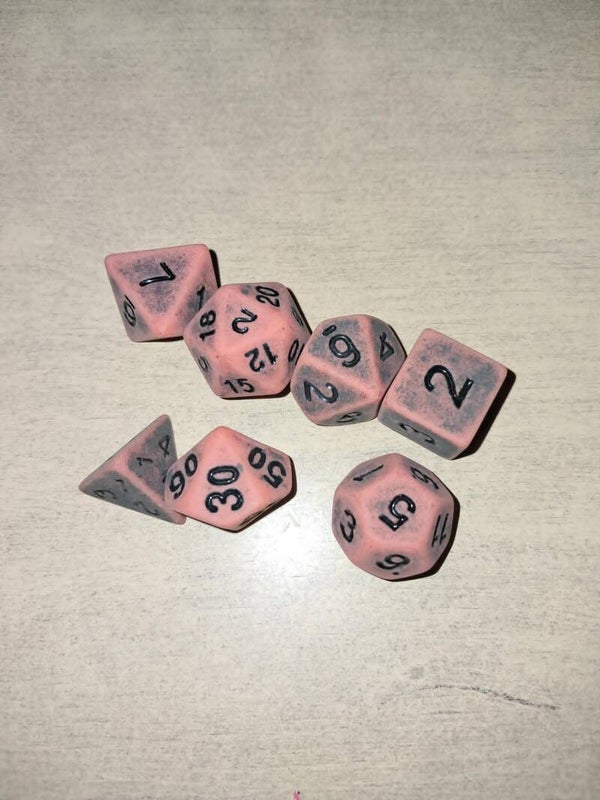 Terracotta d&d dice