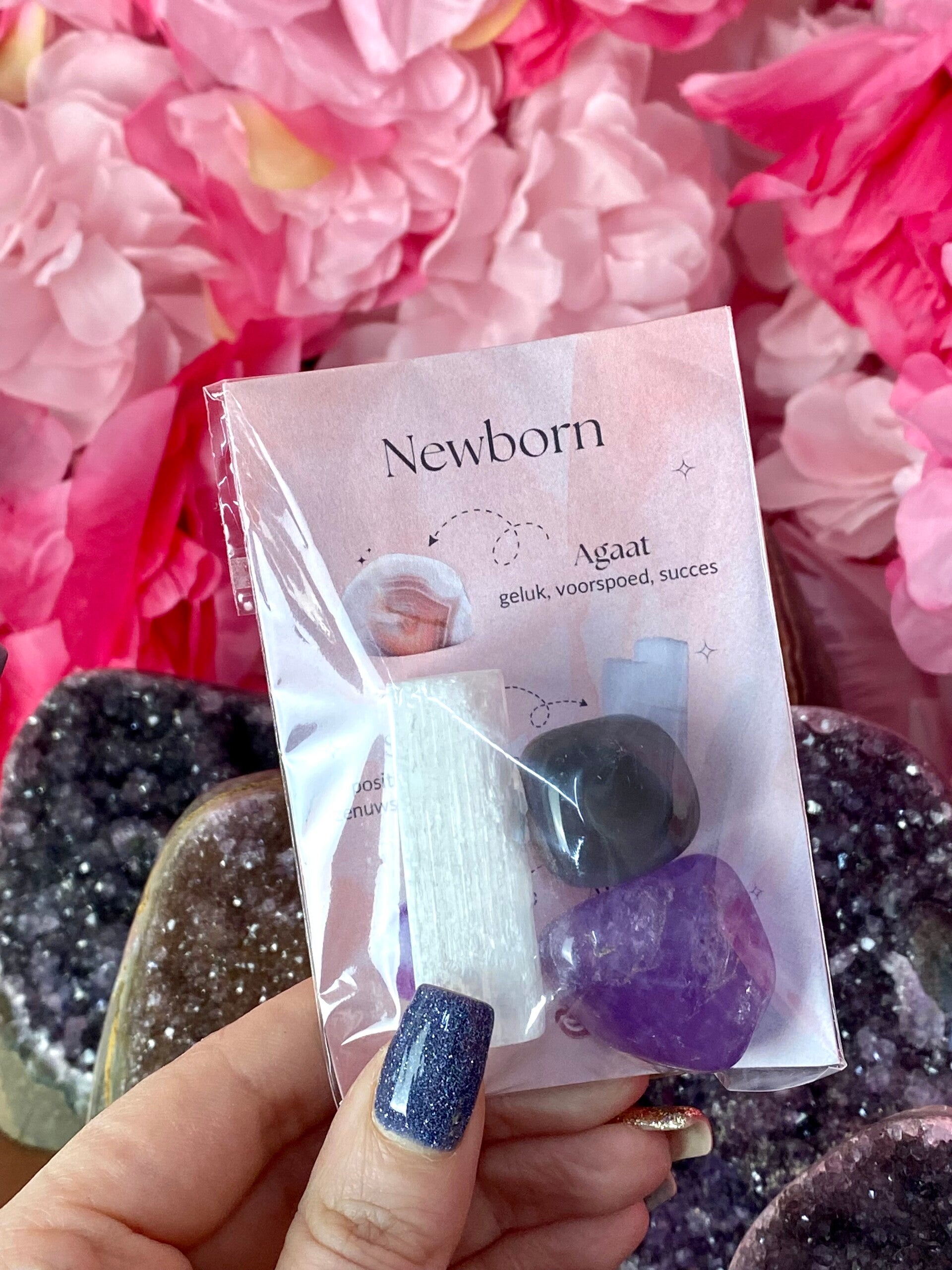 Trommelstenen Setje: New born