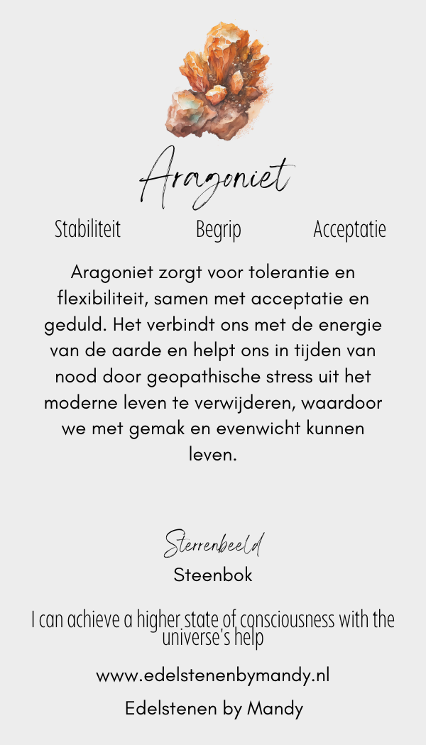 Betekenis aragoniet