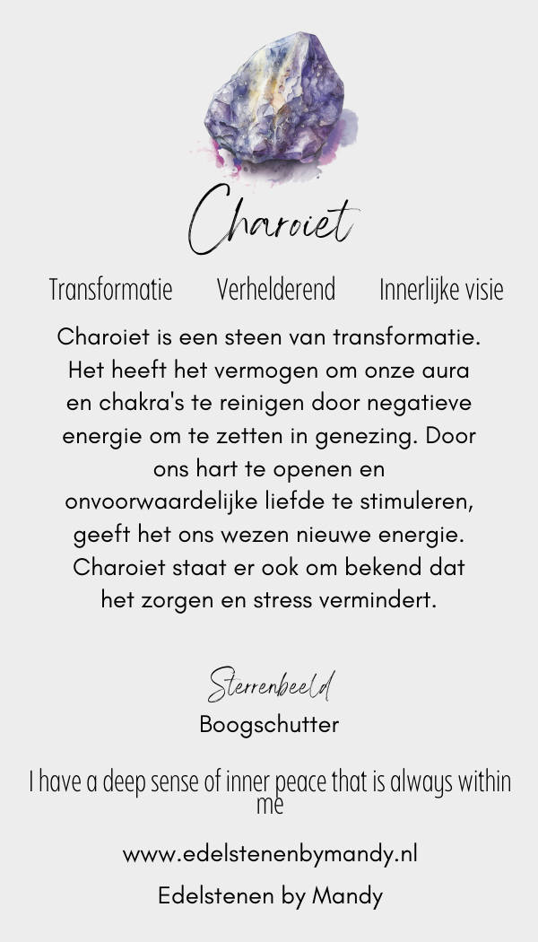 Charoiet betekenis