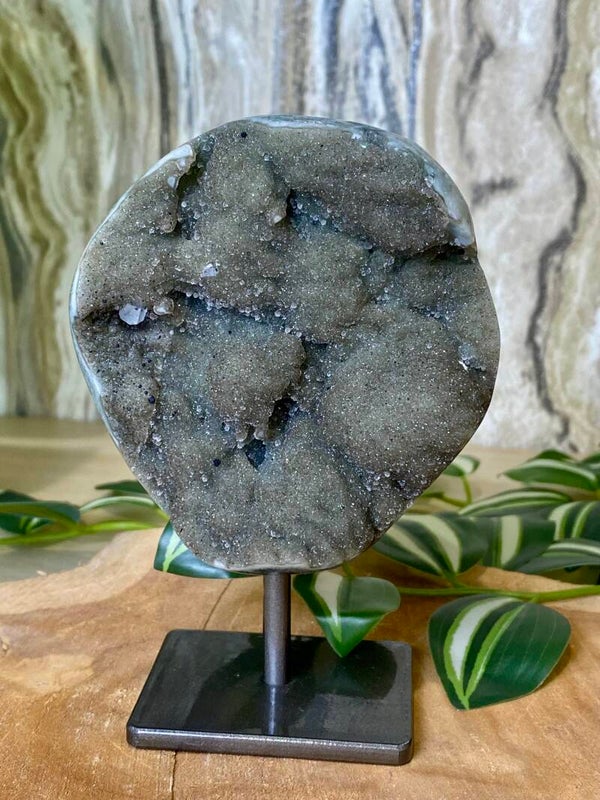 Druzy jaspis op standaard 4