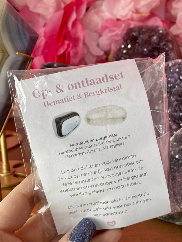 Op en ontlaad set in verpakking