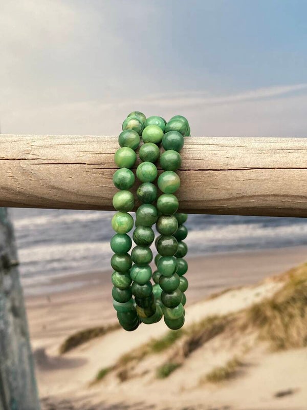 Afrikaanse jade armband 6mm