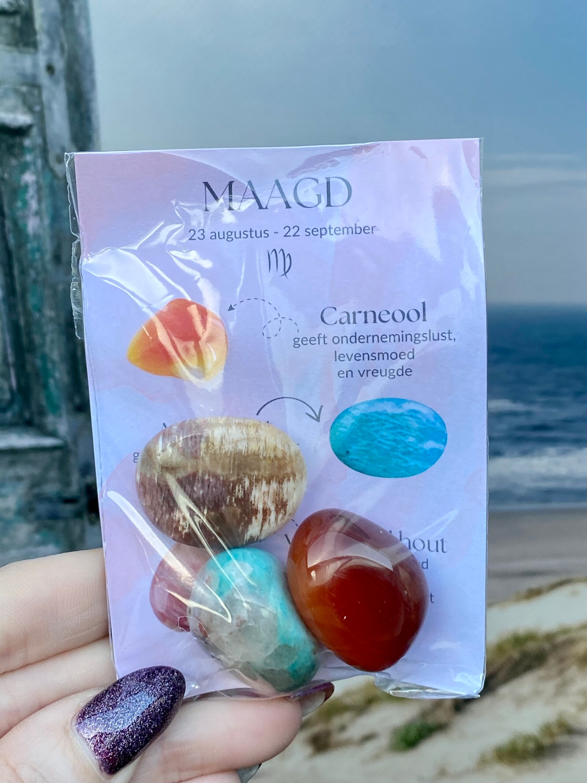 Edelsteen sterrenbeeld setje: Maagd