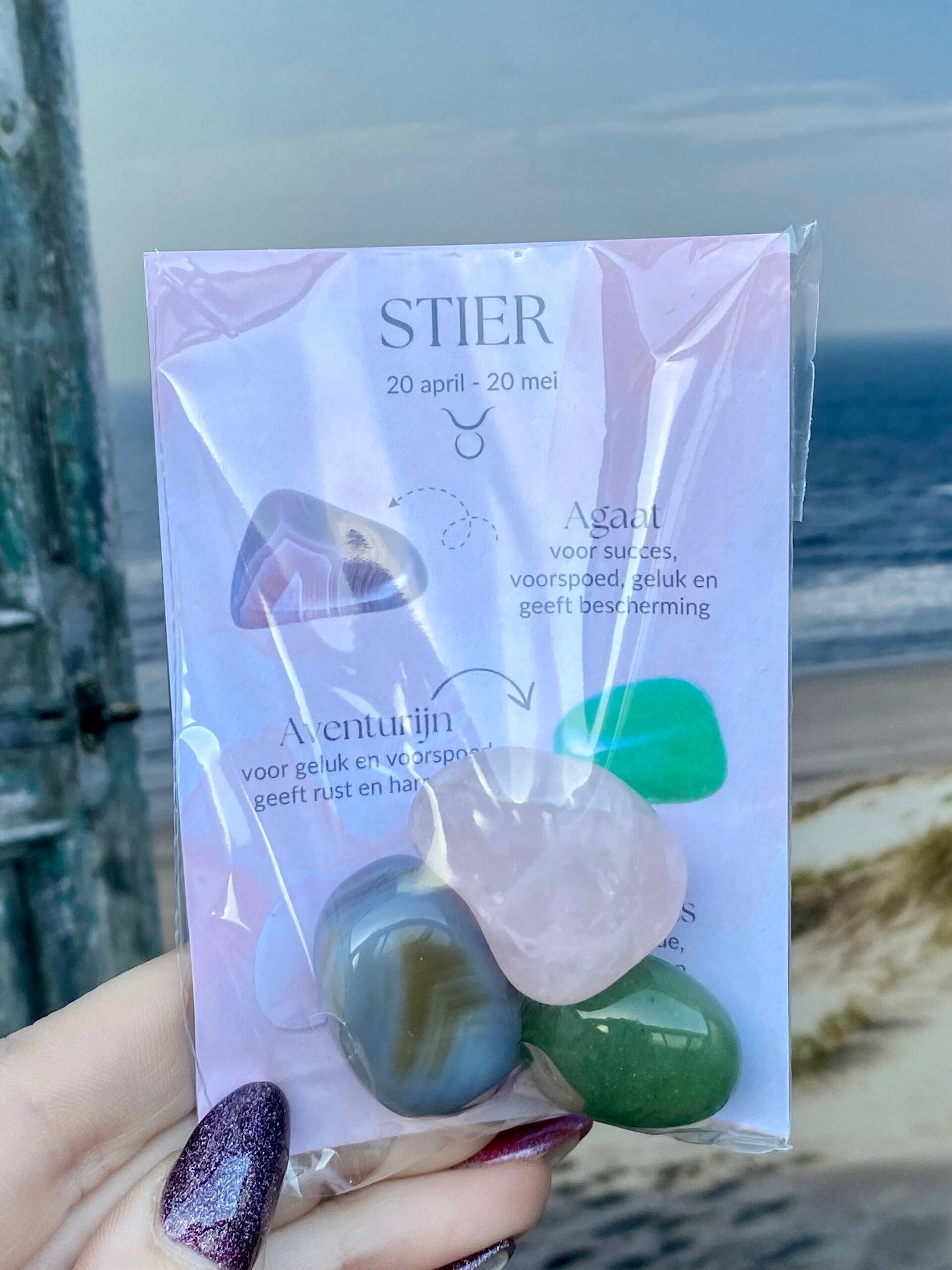 Edelsteen sterrenbeeld setje: Stier