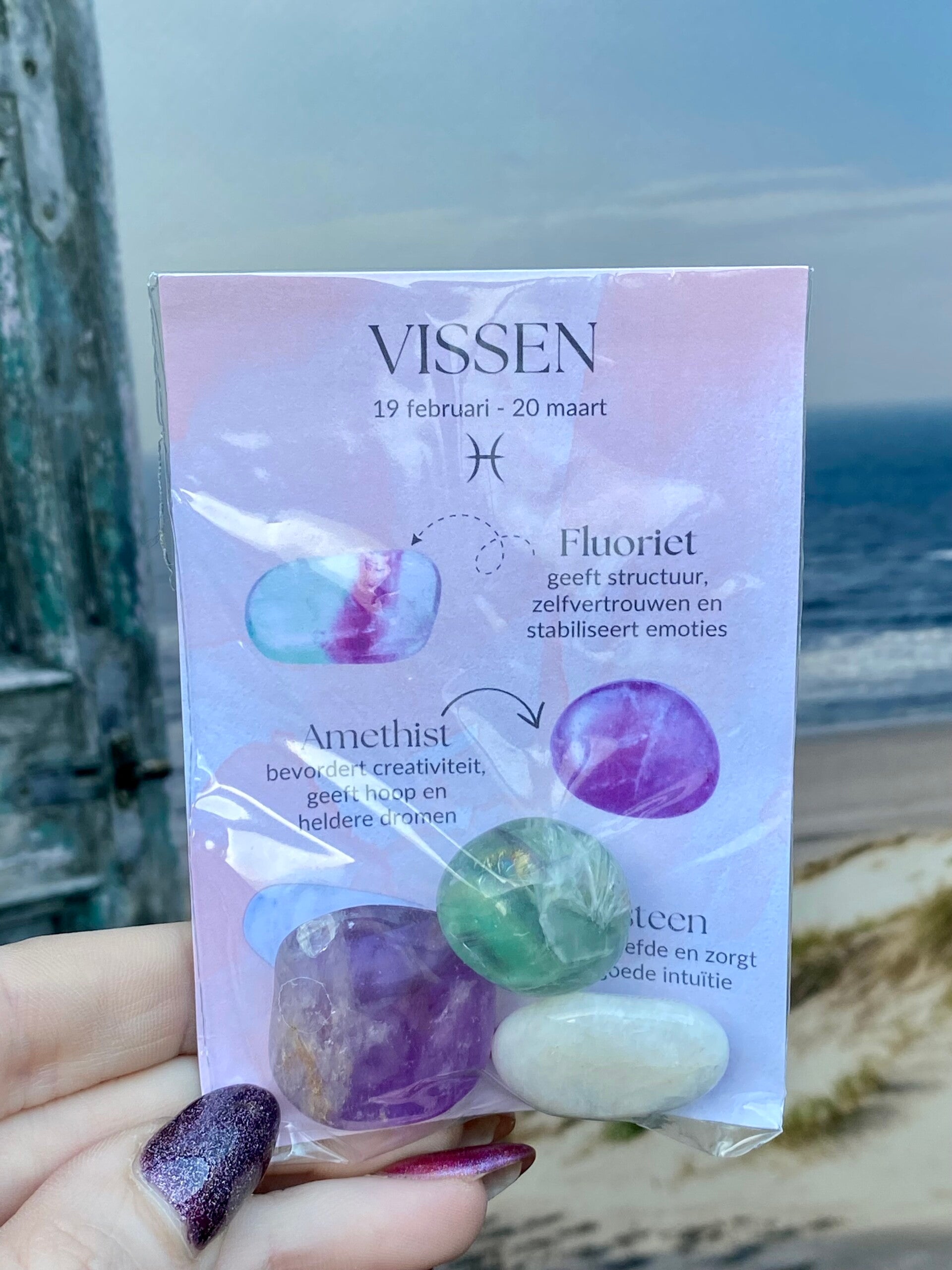 Edelsteen sterrenbeeld setje: Vissen