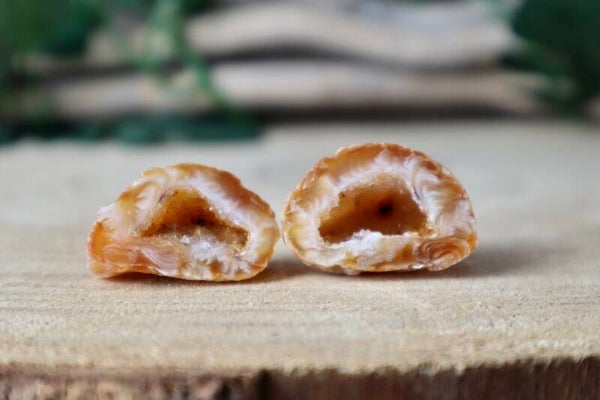 Agaat Geode paar 8