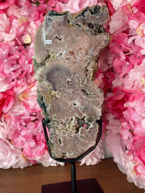 Roze Amethist op standaard