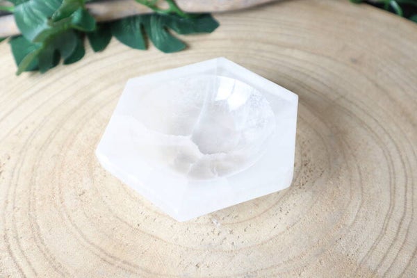 Seleniet hexagon schaal