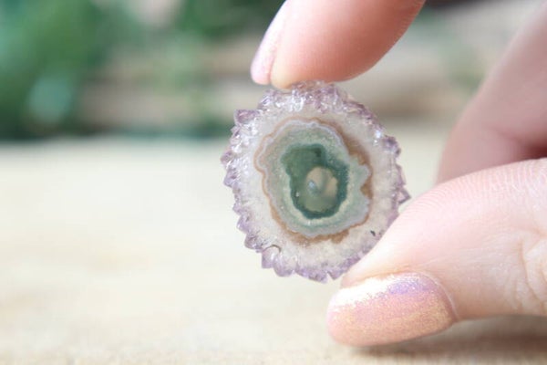 Stalactiet schijfje incl standaard 4