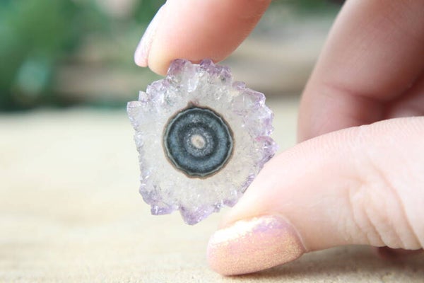 Stalactiet schijfje incl standaard 5