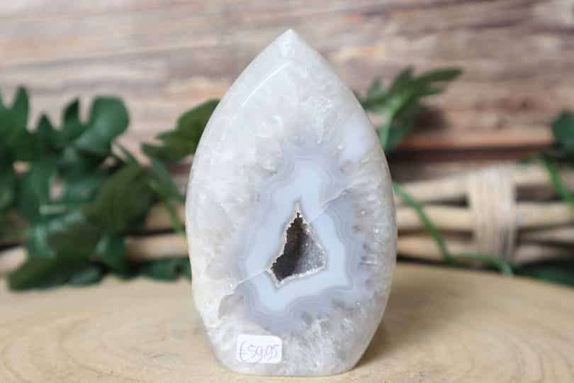 Agaat druzy vlam
